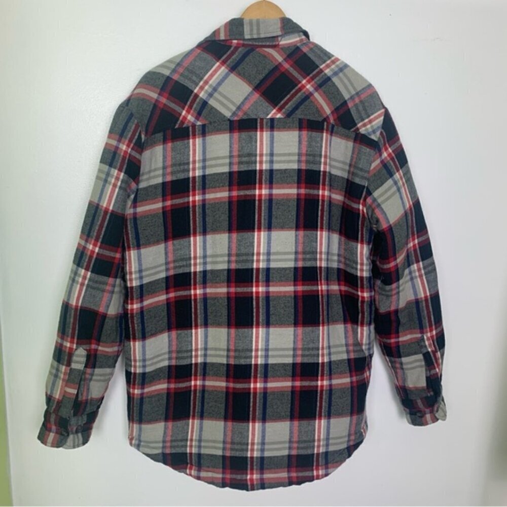 Dickies Plaid Quilted Shirt Jacket - Picture 6 of 7